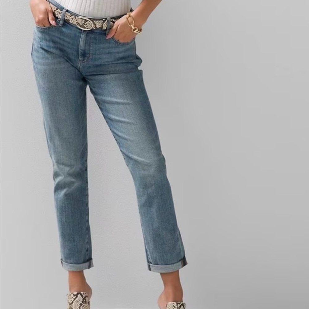 White House Black Market Every Day Soft Girlfriend jeans